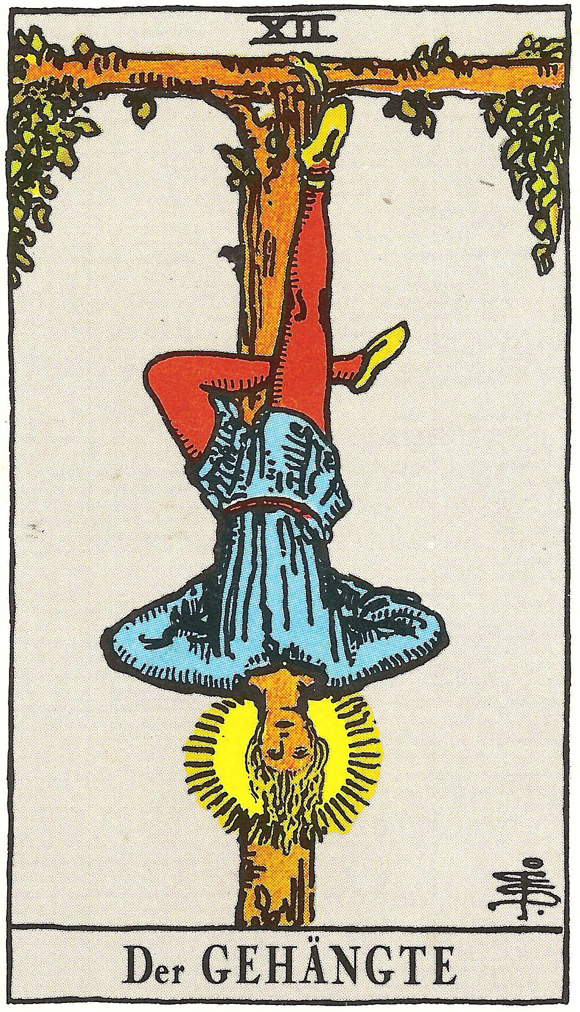 Der Hängende als Wochenkarte – Tarotkarte