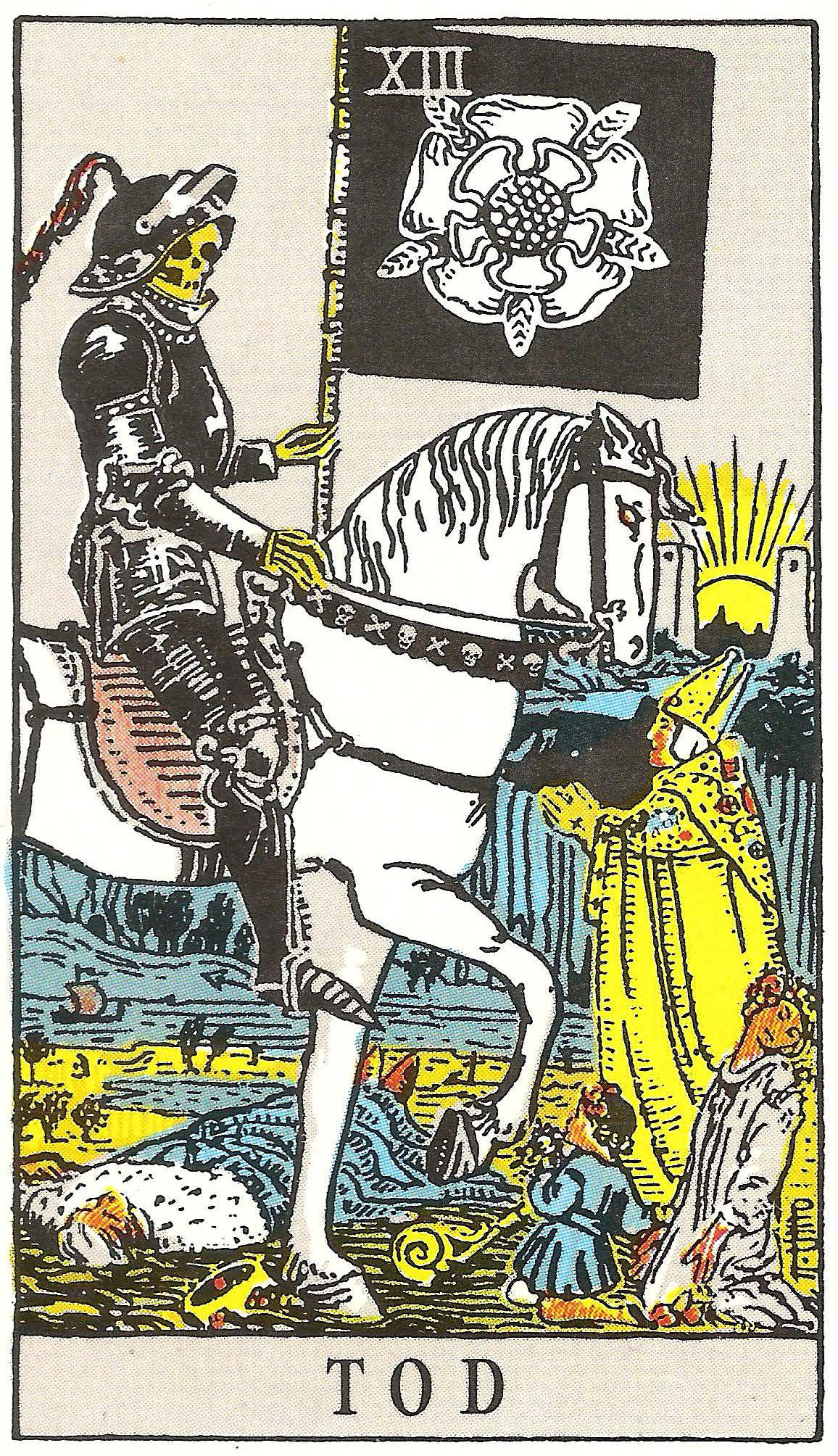 Die Wandlung (Der Tod) als Wochenkarte – Tarotkarte