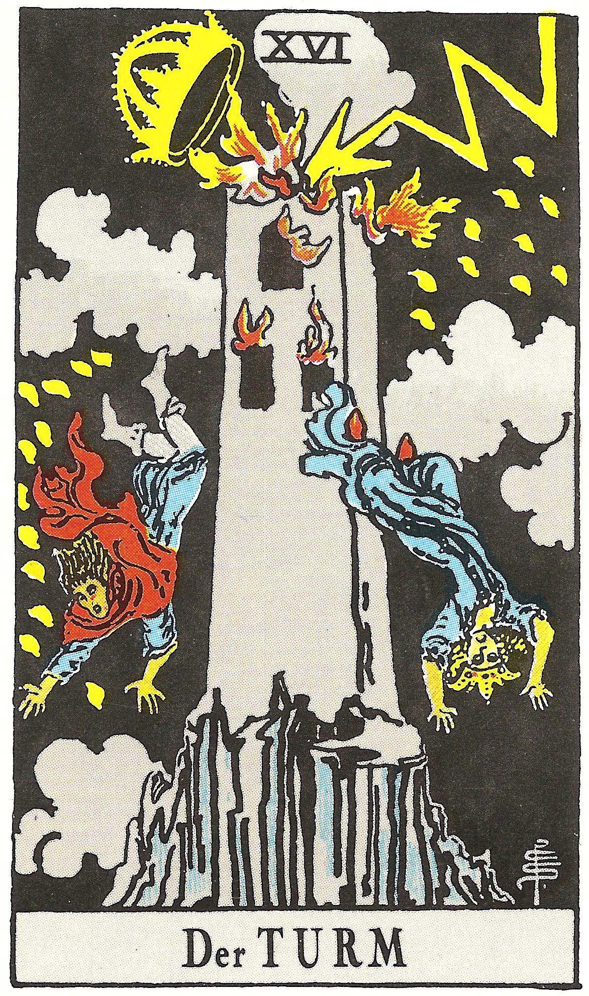 Der Turm – Tarotkarte