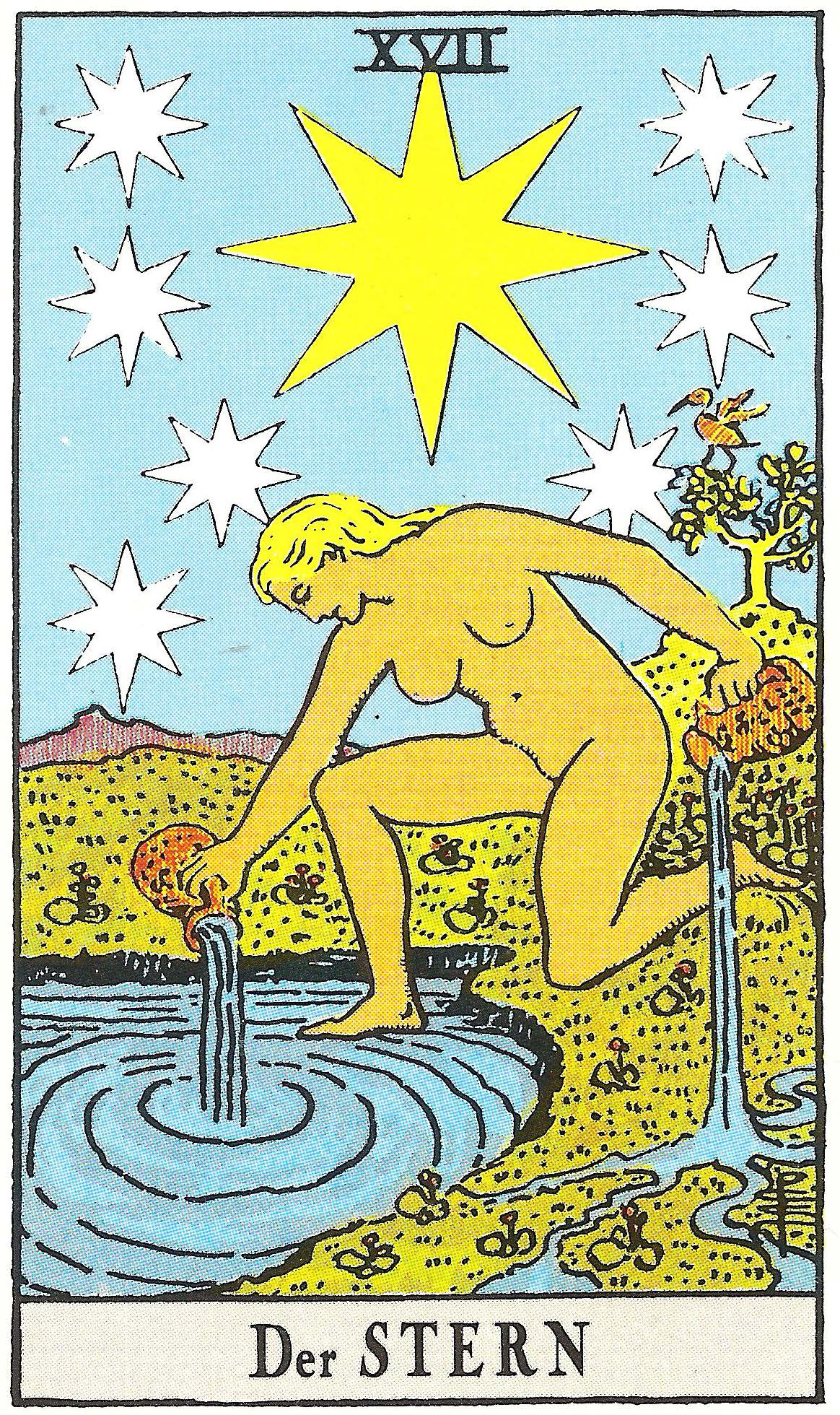 Der Stern als Wochenkarte – Tarotkarte