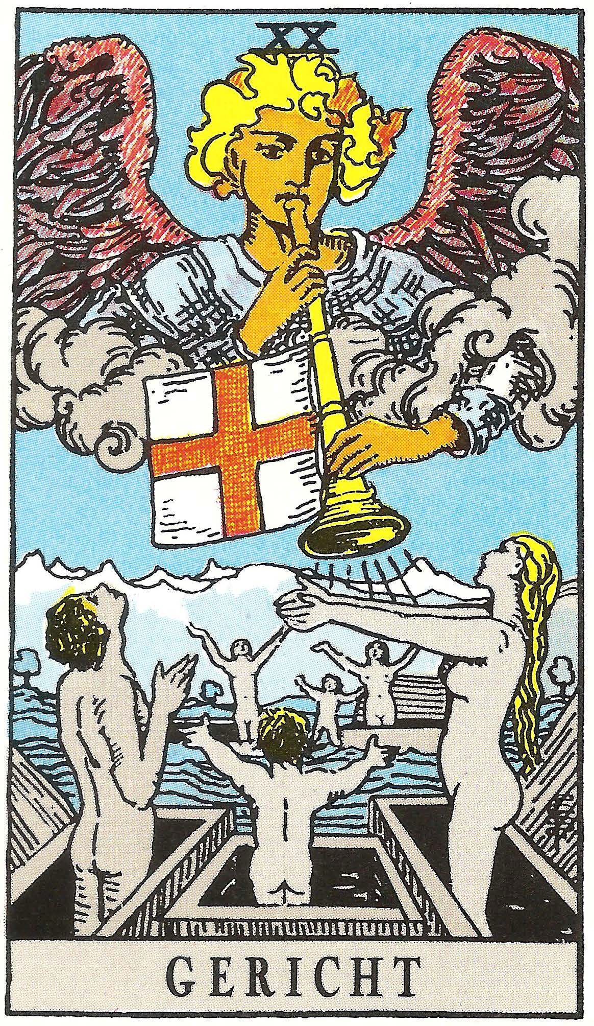 Das Gericht als Wochenkarte – Tarotkarte